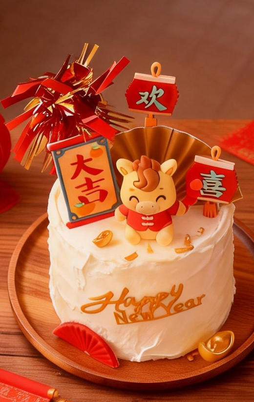 马年大吉·新年蛋糕 商品图6