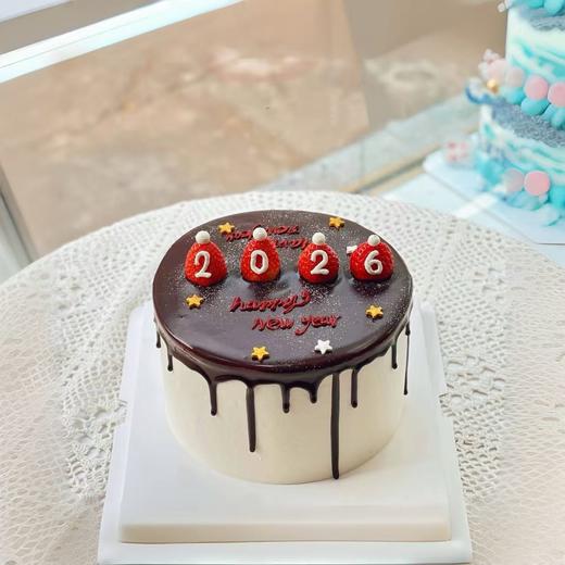 2026简约新年蛋糕 商品图0