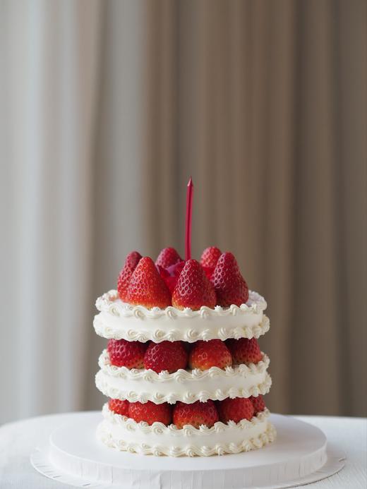 2026新年草莓·奶油霜蛋糕 商品图0