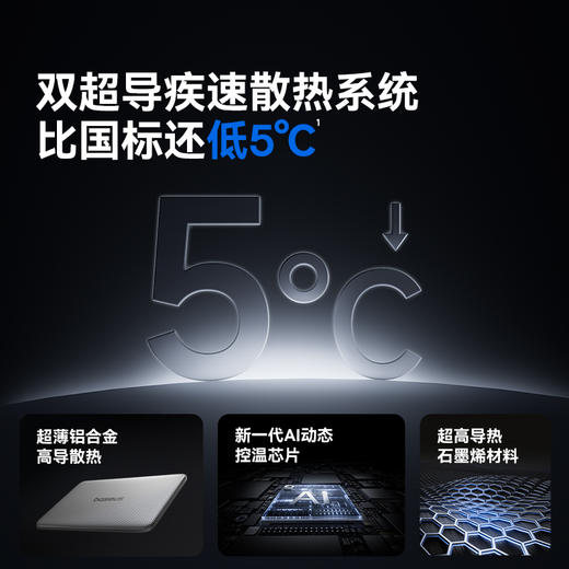 【爆款主推】【3C认证可上飞机】倍思 PicoGo 卡片磁吸无线快充移动电源 商品图4