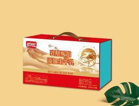 盼盼 乳酪酸奶（添加生牛乳）200ML*12盒【FY】