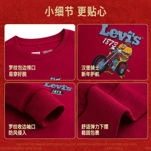 LEVIS 冬 大童小童 儿童童装卫衣 LVB-FW-R644 商品图5