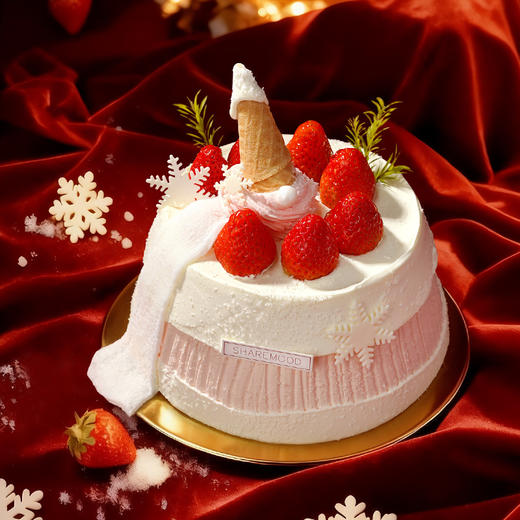 【小雪儿】草莓芝士米布丁 商品图1