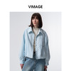 VIMAGE纬漫纪衬衫领时尚减龄冬季新款羽绒服V2411106 商品缩略图4