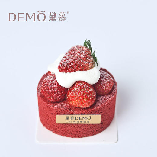 草莓红丝绒卷|Strawberry Red Velvet Roll 商品图1