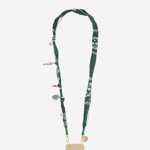北京仓｜La Coque Française-Laia-Vert 绿色 长款 手机链［法国设计师］ 商品图1