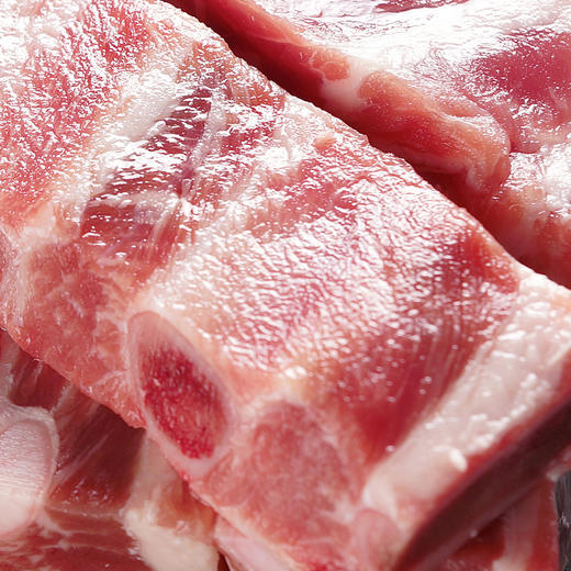 【南京提货券】苏食黑猪慢养300天猪肋排1000g*2盒速冻锁鲜气调锁鲜精品肋排条 商品图4