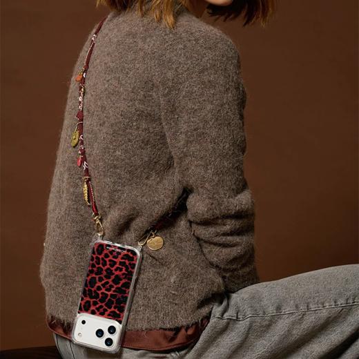 订购8周到｜La Coque Française-Laia-Brun 长款 手机链［法国设计师］ 商品图0