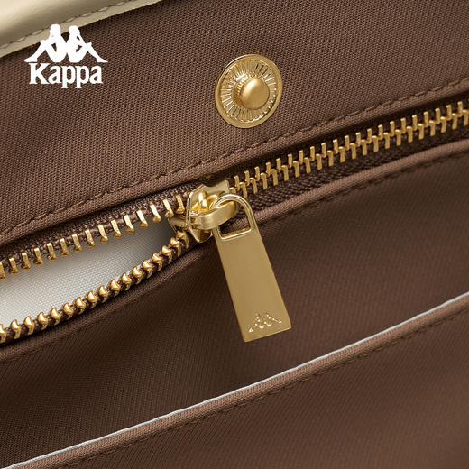Kappa 托特包女大容量焦糖色手提包休闲通勤包斜挎包包K0GW8BD15 商品图4