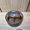 龙福-胡桃木海棠圆形零食干果盘 （约28*28*9cm） 商品缩略图1