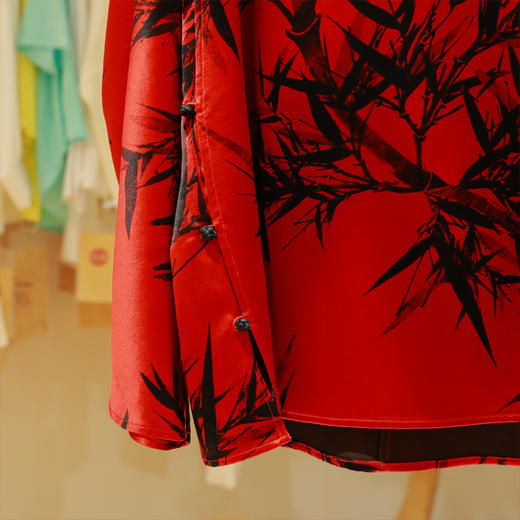 独坐幽篁-圆领套头衫（24808865Y-墨竹） 商品图2