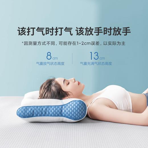 【多样屋专柜】每晚深睡高低可调节气囊抗菌分区枕蓝/绿2色可选 商品图3