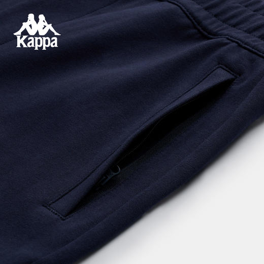 Kappa 运动休闲裤2025新款针织长裤男宽松裤子束脚裤男K0G12AK21 商品图3