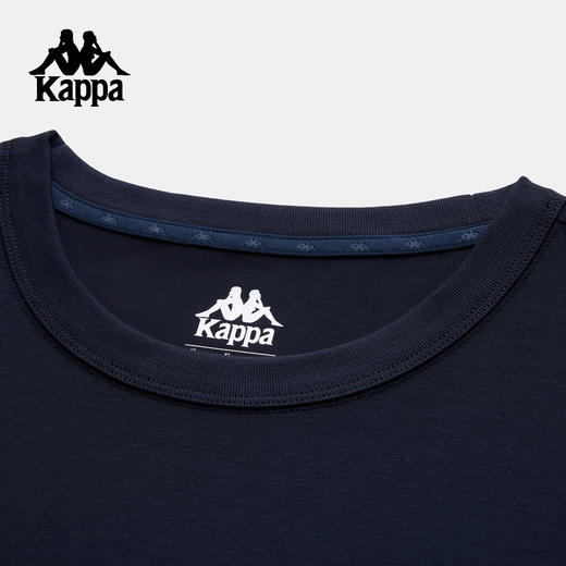 Kappa 运动t恤男新款宽松圆领短袖休闲风上衣夏季半袖女K0G12TD20 商品图4