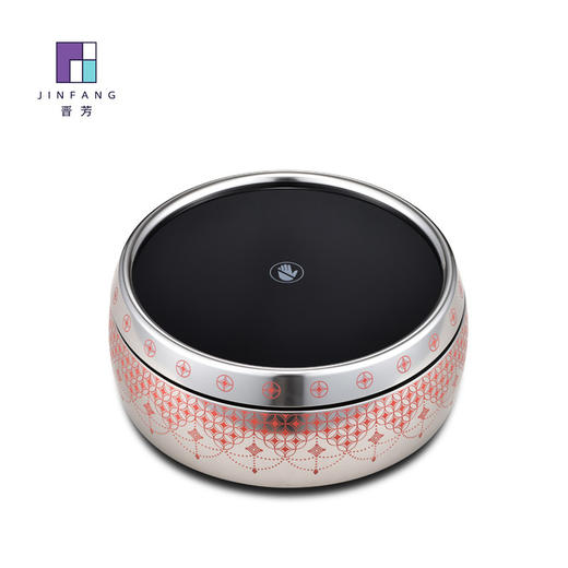 新品晋芳电陶炉茶炉家用1500瓦静音烧水煮茶炉不挑壶煮茶器电热炉珑缠万贯电陶炉(钛初) 商品图0