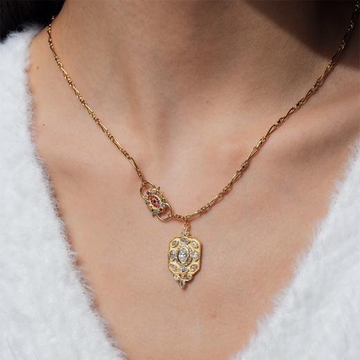 北京仓｜DELPHES-水晶 吊坠 项链［法国设计师］ 商品图0