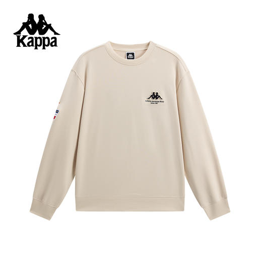 Kappa 运动套头卫衣男新款休闲索罗娜刺绣针织长袖女士K0G12WT04 商品图1