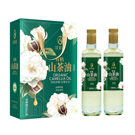 艾贝拉有机山茶油礼盒500ml*2瓶 商品图3