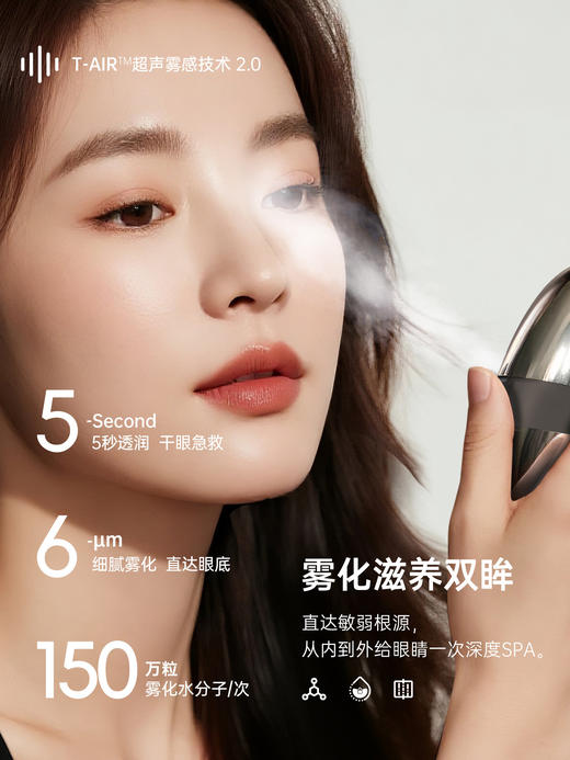 MIXPLANET/目芯 润眼仪 仙粉黛限定礼盒装 眼部按摩仪热敷 商品图2