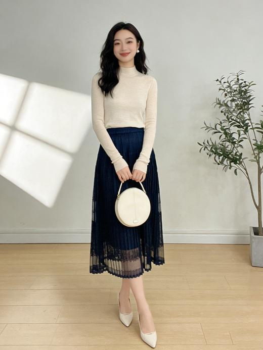 S2M2臣禾蕾丝半身裙9212031676 商品图1