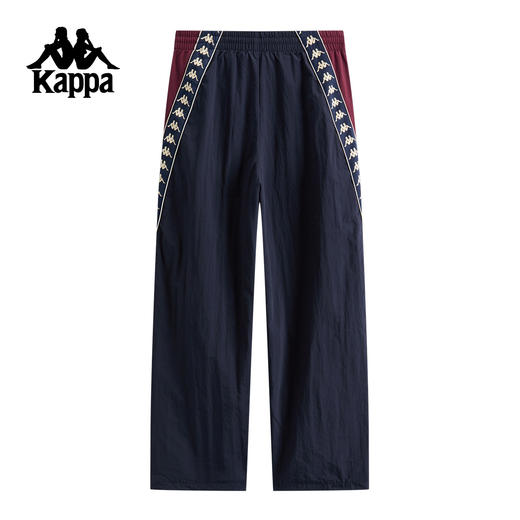 Kappa 运动长裤男士新款美式串标直筒裤宽松休闲束脚裤K0G12AY02 商品图1