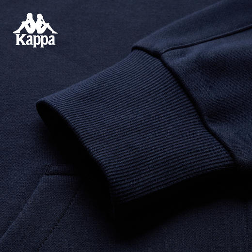 Kappa 针织连帽外套女运动休闲开身帽衫简约运动风上衣K0G22MK02 商品图3