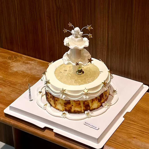 P018 “许愿池香草巴斯克"蛋糕 商品图0