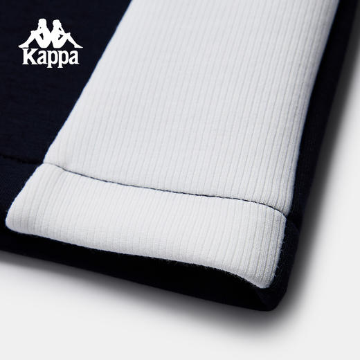 Kappa 针织开身帽衫撞色连帽运动外套女户外休闲风上衣K0G22MK41 商品图4