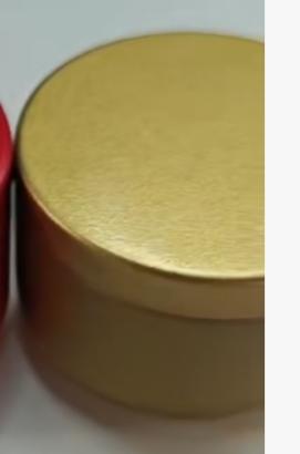 金色茶叶罐 商品图0