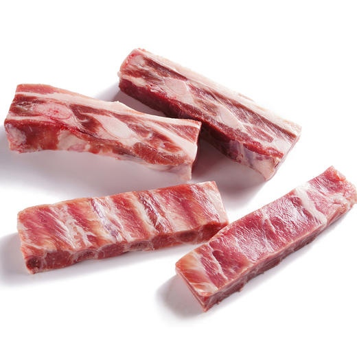 【南京提货券】苏食黑猪慢养300天猪肋排1000g*2盒速冻锁鲜气调锁鲜精品肋排条 商品图2