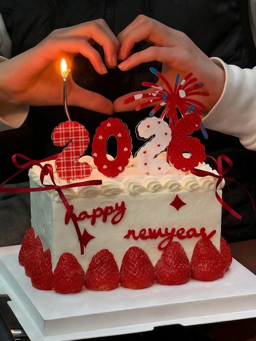 【2026烟花】新年蛋糕 商品图0