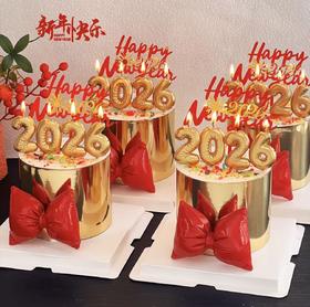 1027CAKE | 跨年蛋糕 金灿灿  2026  红红火火