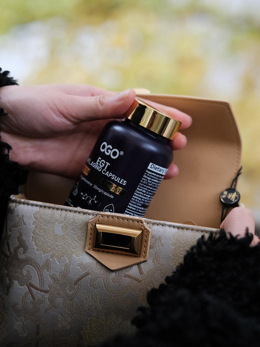 OGO麦角硫因PQQ辅酶Q10姜黄素AKG胶囊60粒/瓶 商品图7