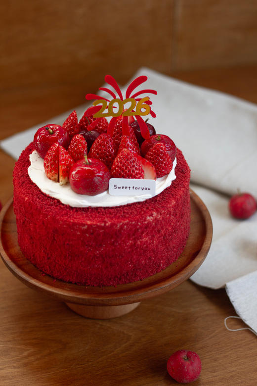 山楂草莓红丝绒（新年版） 商品图0