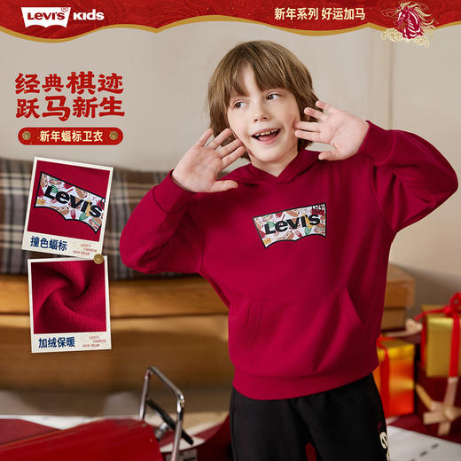 LEVIS 冬 大童小童 儿童童装卫衣 LVB-PO-R649 商品图0
