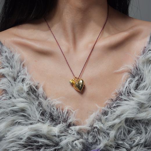 北京仓｜DELPHES-NYSSA-莲蓬 紫水晶 松石 吊坠 项链［法国设计师］ 商品图3