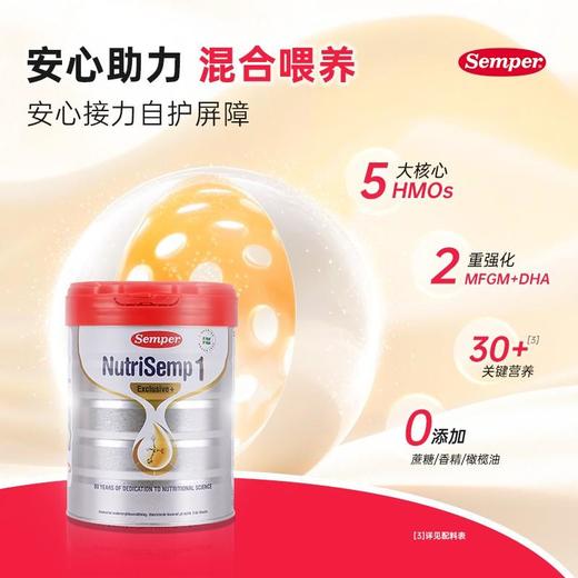 【云优选】Semper森宝 红罐Pro版5HMO1段 800g/罐 商品图0