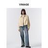 VIMAGE纬漫纪衬衫领时尚减龄冬季新款羽绒服V2411106 商品缩略图1