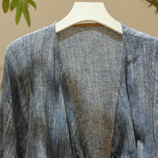 【抖音专属】系带小上衣（童）(019810093-文秀蓝) 商品图1