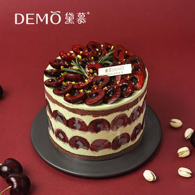车厘子大满贯·车厘子开心果蛋糕|Cherry pistachio cream cake