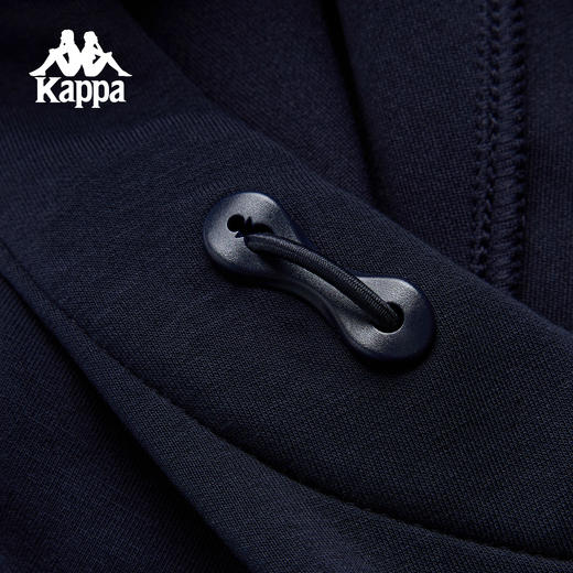 Kappa 针织开身帽衫撞色连帽运动外套女户外休闲风上衣K0G22MK41 商品图2