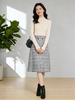 【S3M5】臣禾千鸟格半身裙9213033276 商品缩略图1