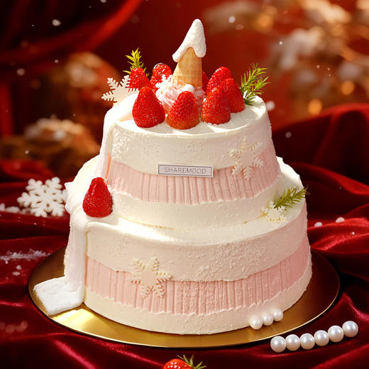 【小雪儿】草莓芝士米布丁 商品图5