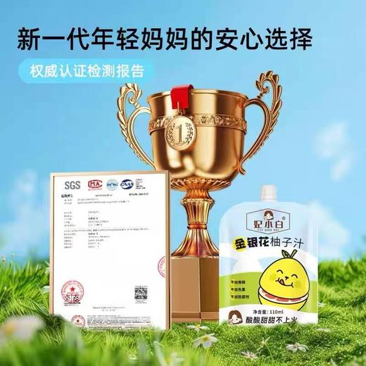 妃小白 金银花秋梨汁100ml*12袋/提 | 植物果汁 商品图2