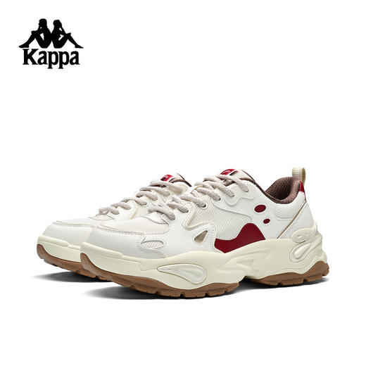 Kappa 老爹鞋男女2026春季新款厚底运动鞋休闲跑步鞋子K0GW5MC77P 商品图4