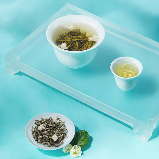 八马茶业·多三朵特级茉莉花茶九香茉莉毫王160g 商品图6