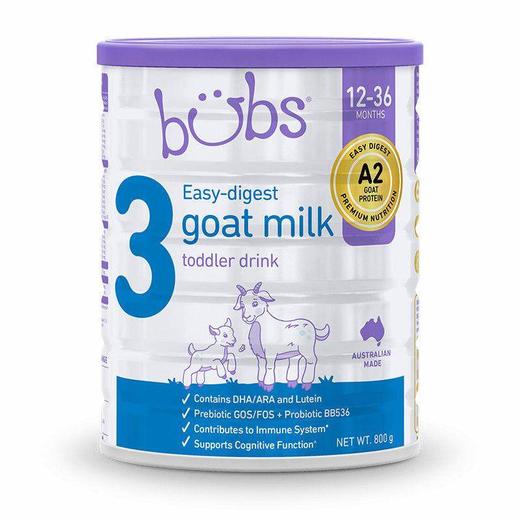 澳洲贝儿Bubs A2配方升级羊奶粉系列 商品图3