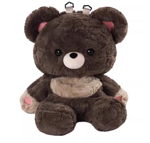 小羊古力爱心熊·毛绒双肩背包M号 商品图4