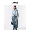 VIMAGE纬漫纪衬衫领时尚减龄冬季新款羽绒服V2411106 商品缩略图0