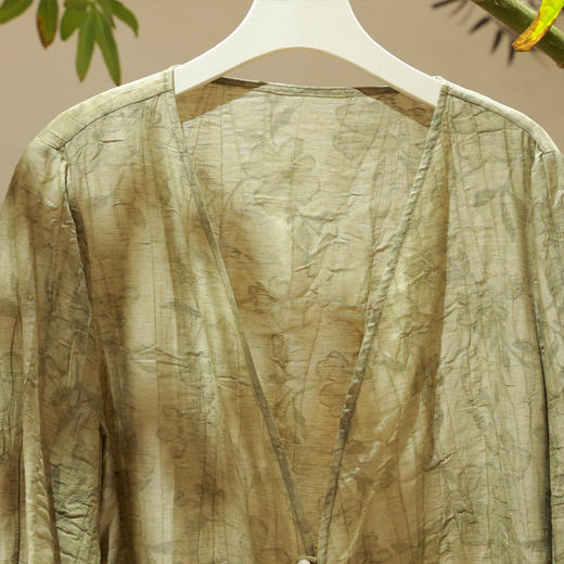 【抖音专属】新中式上衣（25710321-瓷秘） 商品图1